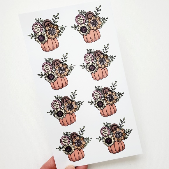 LB057 STICKERS Custom Poshmark Happy Posh Fall Y'all Shipping [Price Firm] - Picture 3 of 10